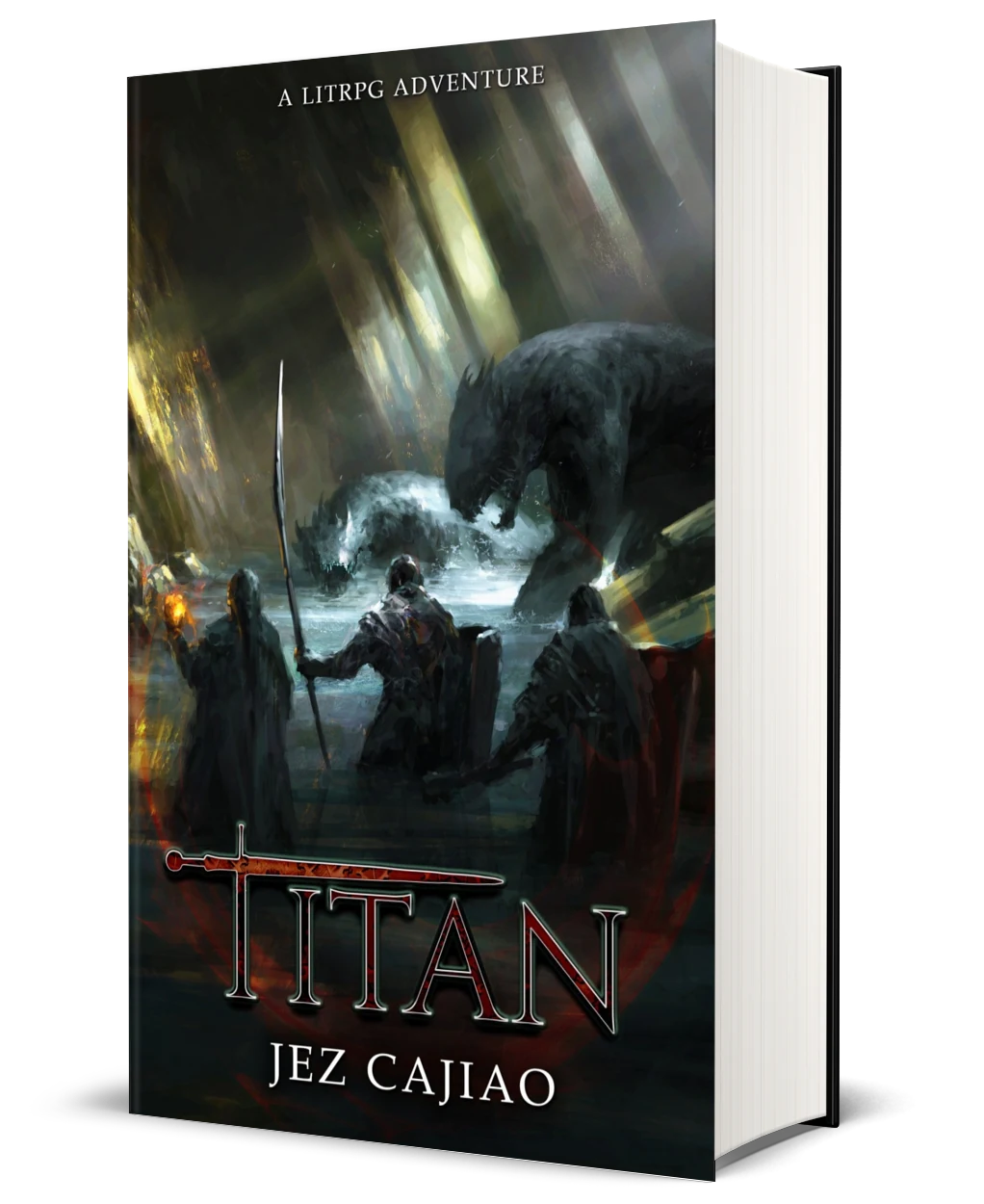 3D product image of Titan by Jez Cajiao