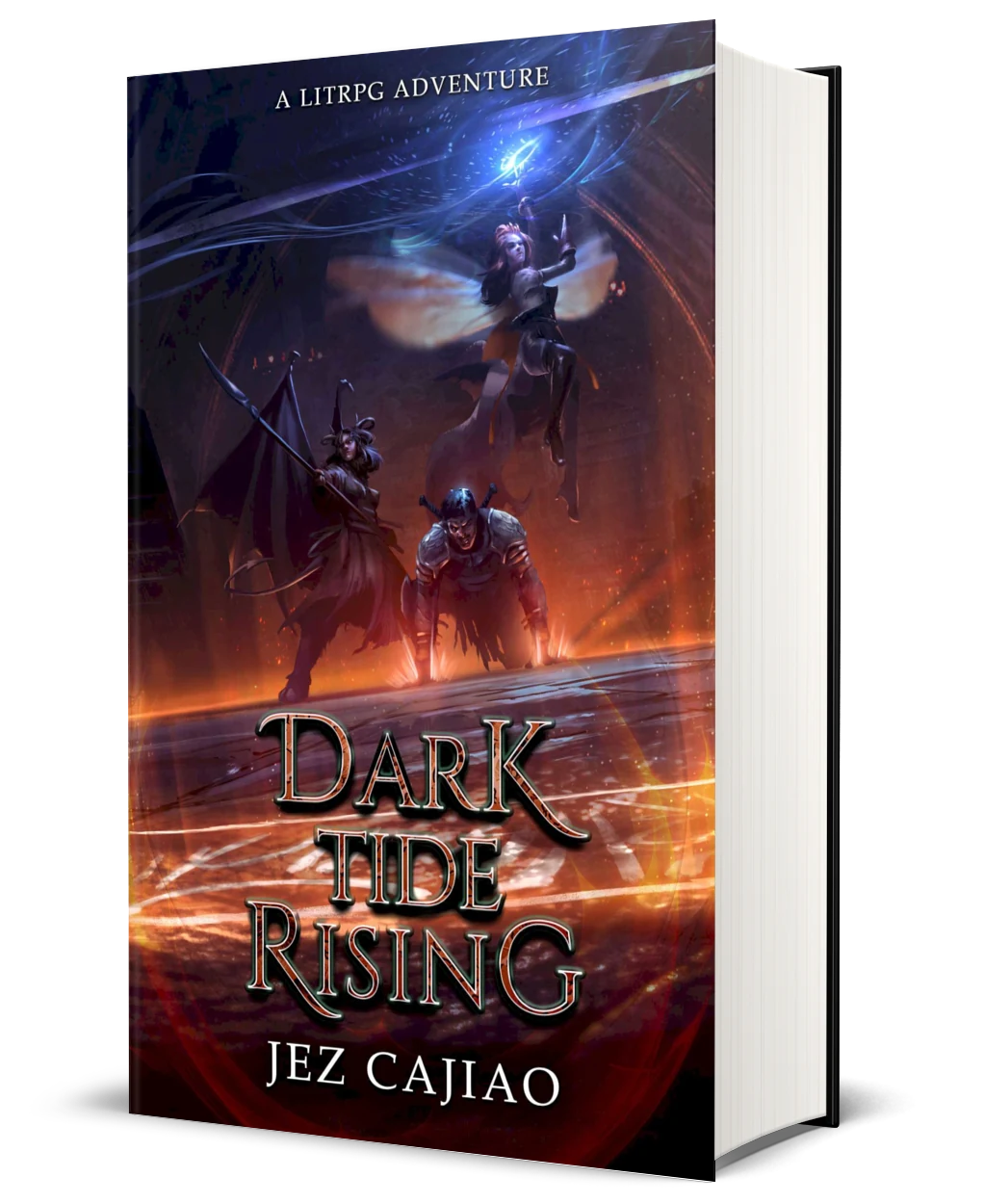 3D product image of Dark Tide Rising by Jez Cajiao