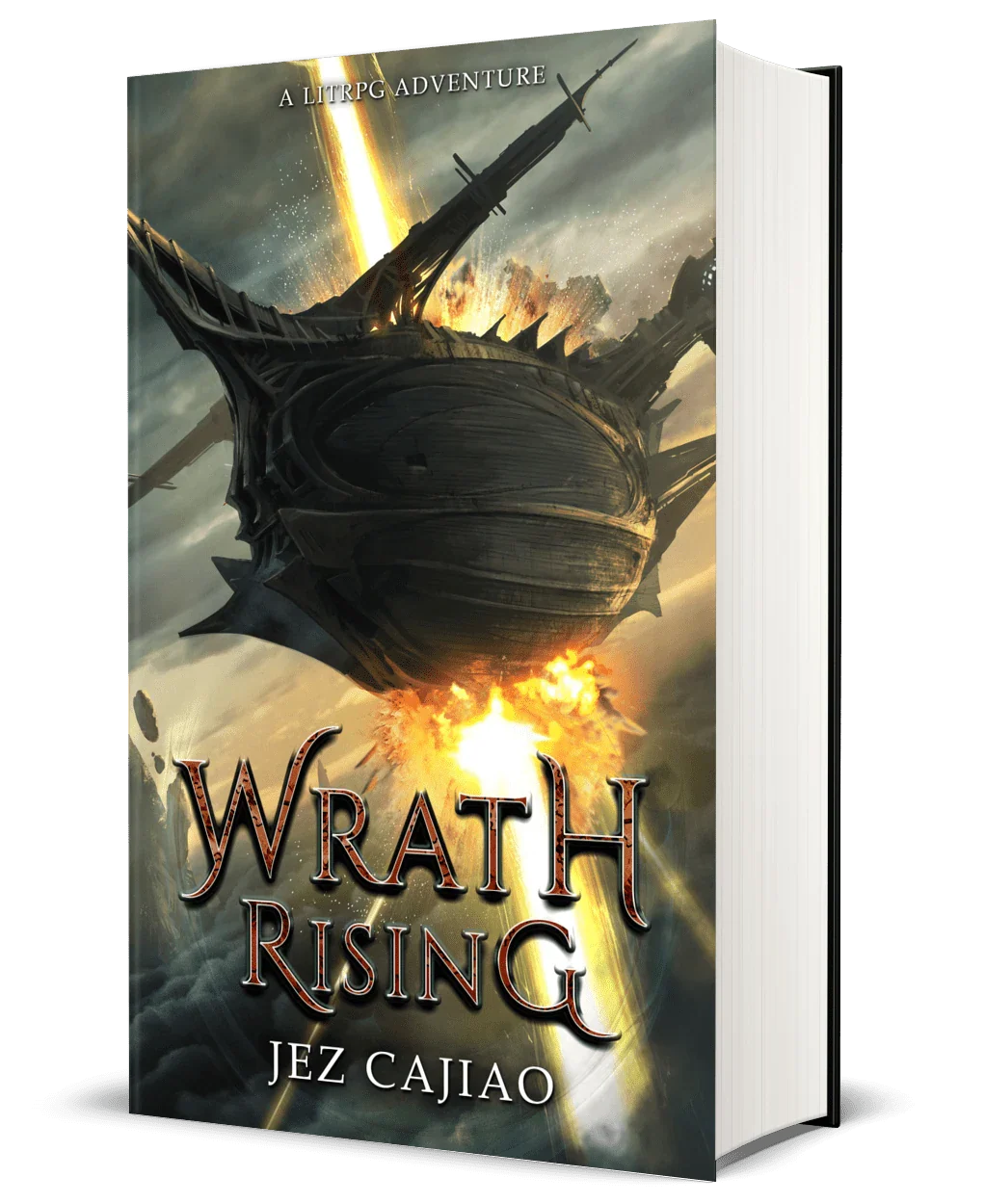 3D product image of Wrath Rising by Jez Cajiao